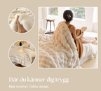 Mysig & elegant filt - En filt som följer dig överallt