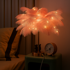 Harmoniskt fjäder led lampa