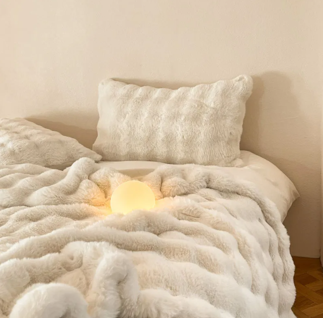 Mysig & elegant filt - En filt som följer dig överallt