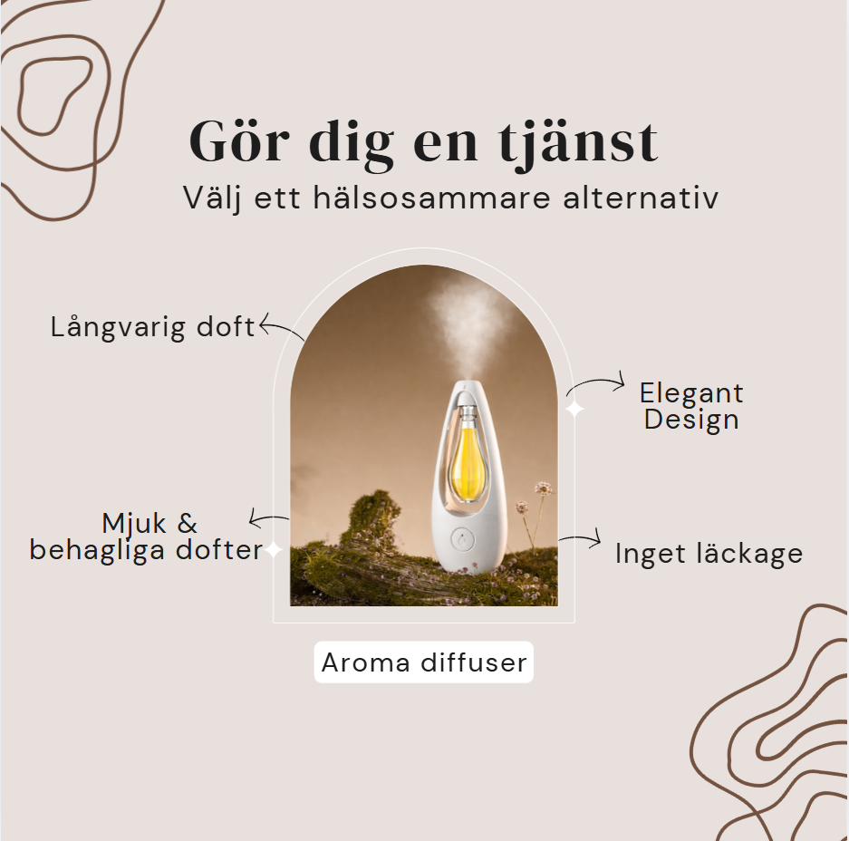 Aroma home - Slipp läckage och njut av ren doft