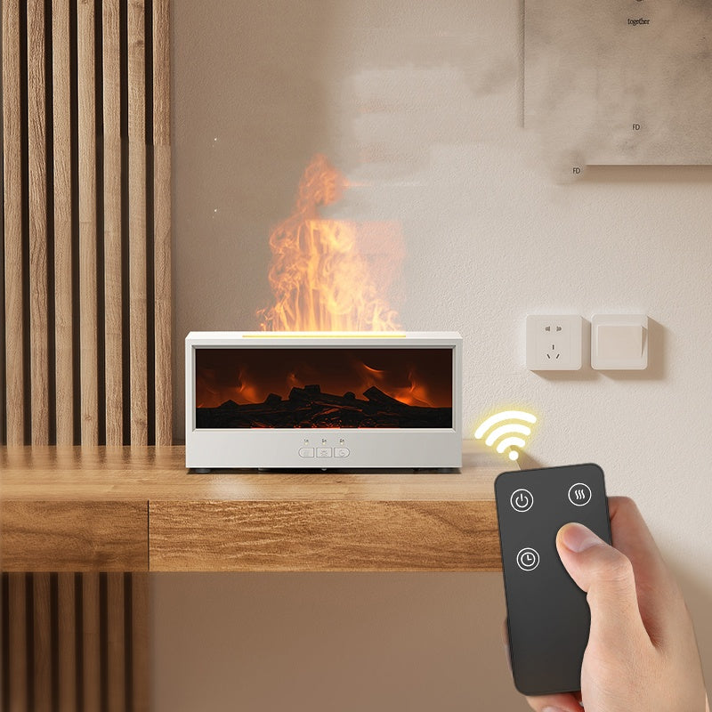 Airfire - Luftfuktare med Realistisk Eldeffekt