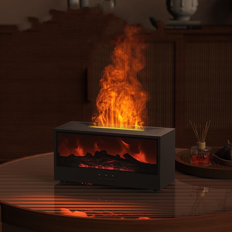 Airfire - Luftfuktare med Realistisk Eldeffekt