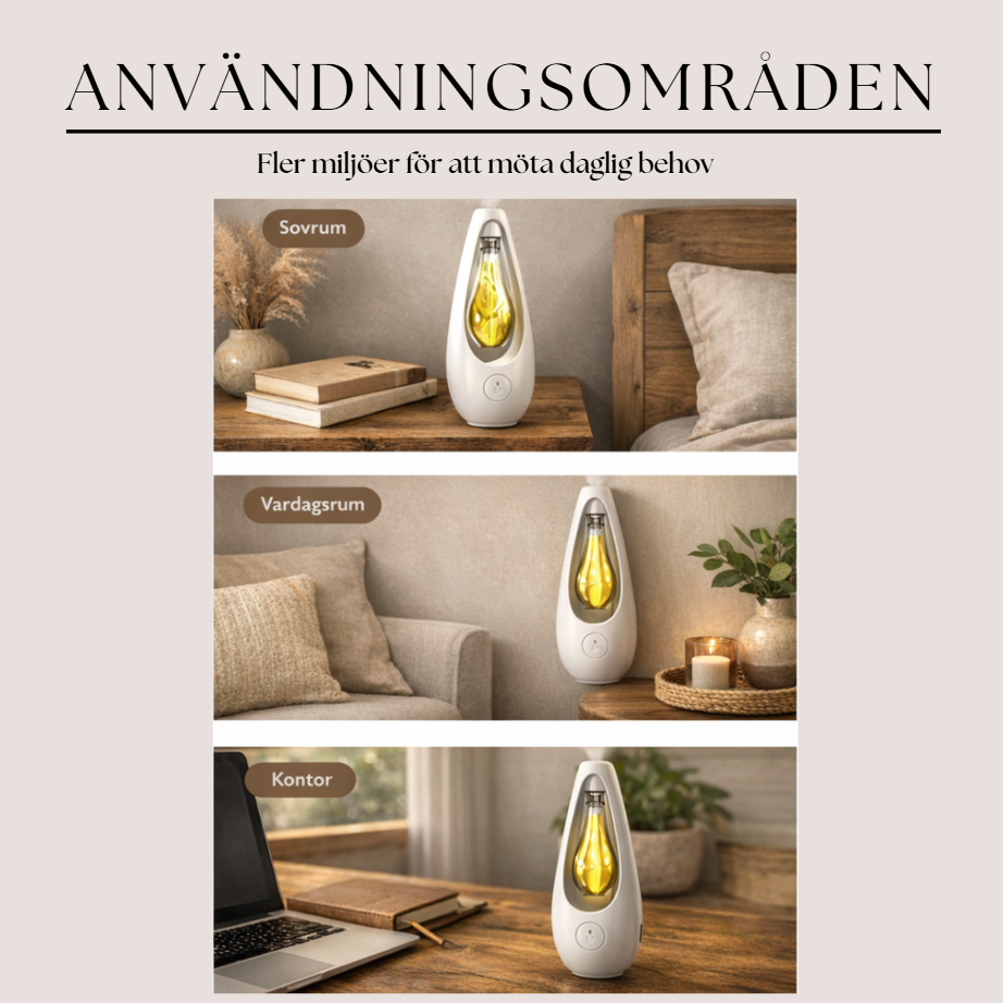 Aroma home - Slipp läckage och njut av ren doft