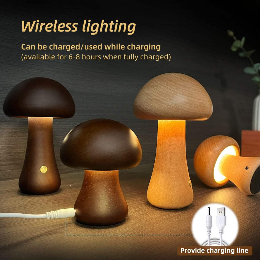 Glow Mushroom Touch lampa