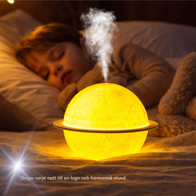 Planet Luftfuktare – Skapa balans i luften och lugn i sinnet