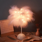 Harmoniskt fjäder led lampa