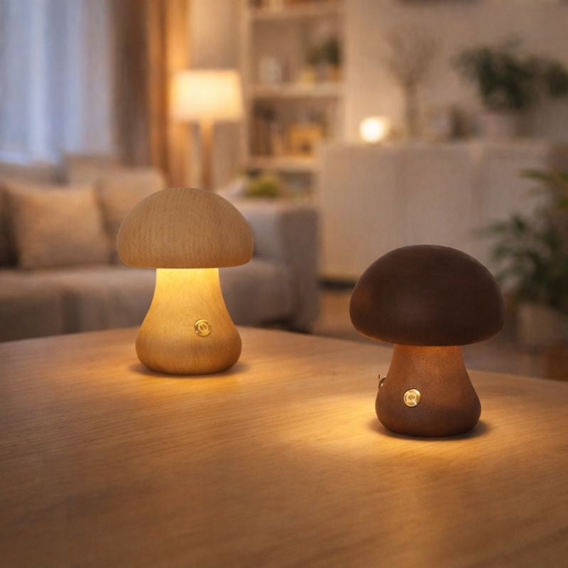 Glow Mushroom Touch lampa