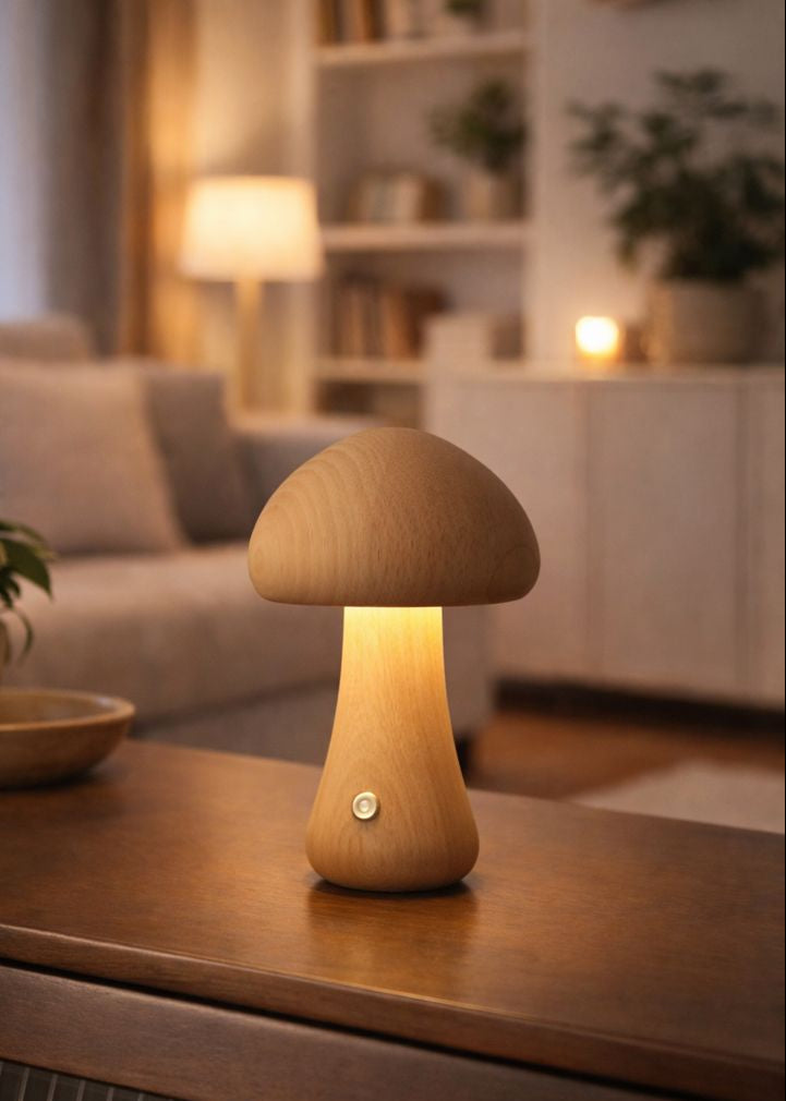 Glow Mushroom Touch lampa