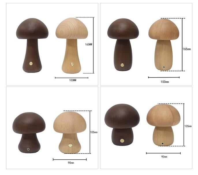 Glow Mushroom Touch lampa