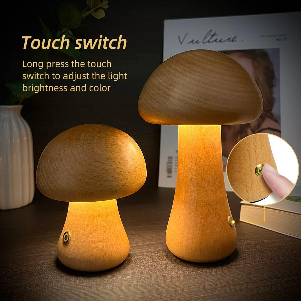 Glow Mushroom Touch lampa